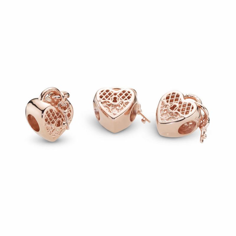 Pandora Rose™ Love You Lock Charm - Pandora Rose - Canada | QH7918AB